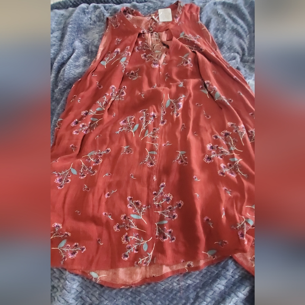 Free People tunic/dress with pockets sz. Lg NWT